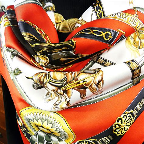 authentic hermes scarf images.